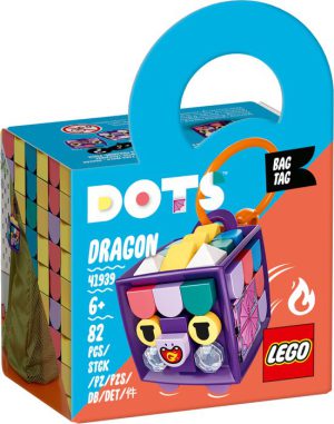 LEGO DOTS Tassenhanger Draak - 41939