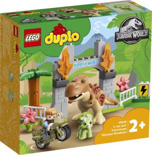 LEGO DUPLO T-Rex en Triceratops Dinosaurus Ontsnapping - 10939