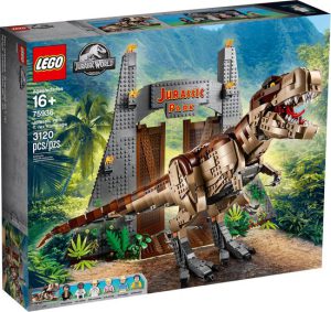 LEGO Jurassic World Jurassic Park: T. rex Chaos - 75936