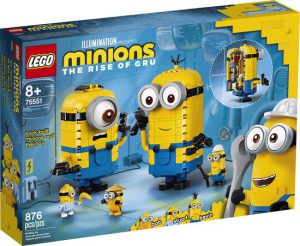 LEGO Minions Minions-figuren van Stenen en hun Schuilplaats - 75551