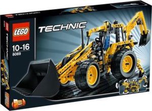 LEGO Technic Graafmachine met Laadbak - 8069